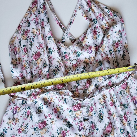 Auguste cross strap Floral high low maxi dress - Picture 15 of 16